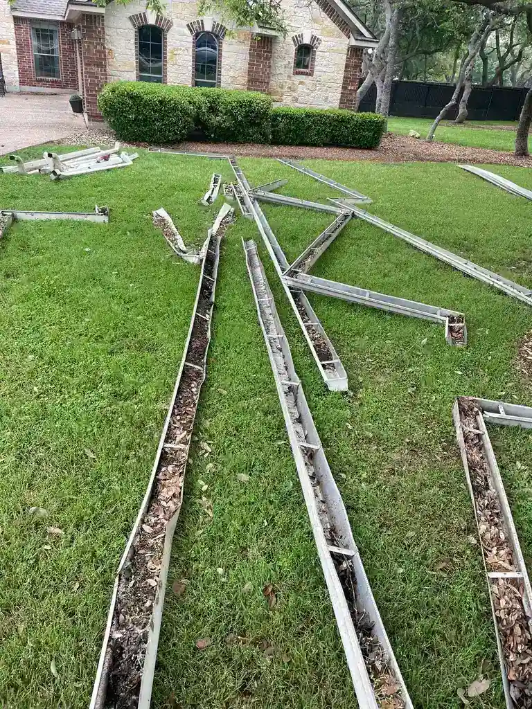 Gutter installation in Garland, Texas
